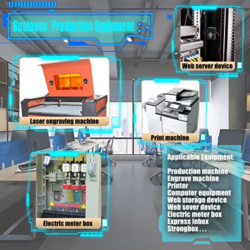 JOSEOZSTA Automatic Fire Extinguisher-Car Fire Extinguisher-Easy to install-Extinguishes A/B/C/E/F types of fires-Small Fire Suppressor for SUV,VAN,TRUCK,RV (1 Pack)