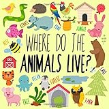 Where Do The Animals Live?: A Fun Guessing Game for 2-4 Year Olds Where Do The Animals Live?: A Fun Guessing Game for 2-4 Year Olds