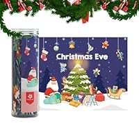Christmas Puzzle | Board Game - Festive Puzzles,for Family Game Night Rainy Day Gathering Weekend Social Activity Holiday Party