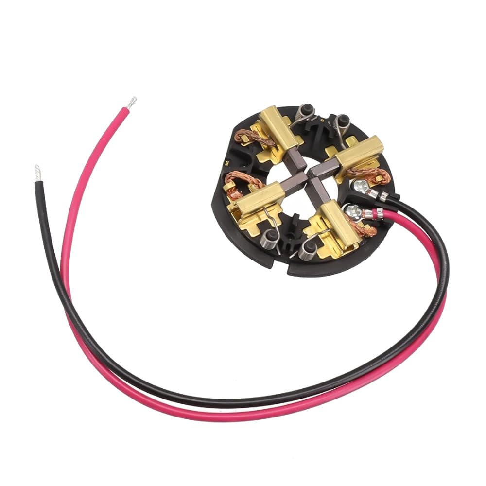 Trade-Shop Support De Charbon De Moteur Avec 4 Charbons Compatibles Avec AEG/Milwaukee M12 M18 HD18PD HD18DD C18DD C18ID C18PD C18IW CD18ID