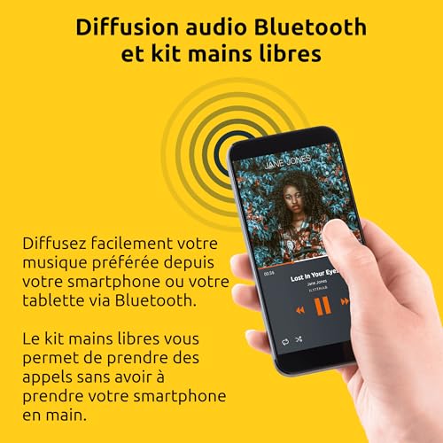 Radio FM prise murale compacte pour musique Bluetooth cuisine - 4