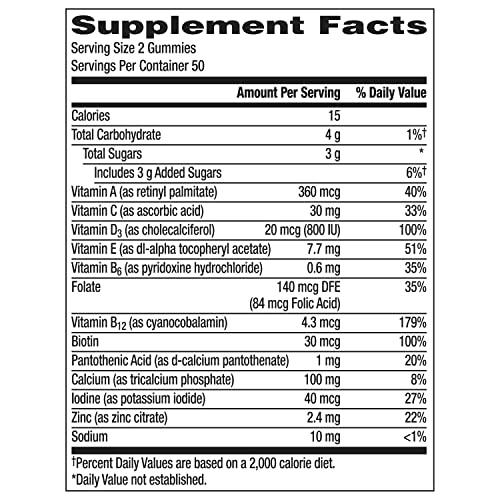 Centrum MultiGummies for Women 18 and Over, 100 Count - image 9