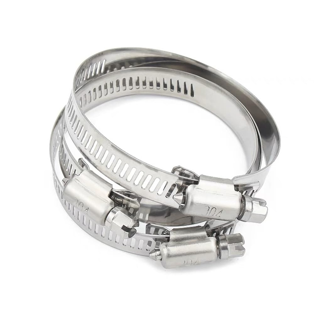 Colliers de Serrage Colliers de Serrage réglables 5 pièces/lot Collier de Serrage réglable à vis sans Fin en Acier Inoxydable 304, 8,12mm(10-16mm)