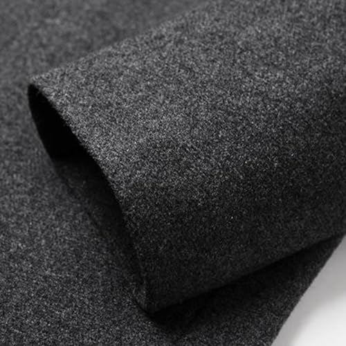 Cambkatl Men's Stand Collar Single Breasted Blazers Slim Fit Woolen Suit Jackets Casual Sports Coat with Pockets4