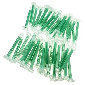 Ab lijm mengbuis 16 mond sectie vierkant statische epoxy lijm mixmondstuk 50 stcs gloeilamp industriële benodigdheden