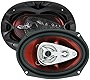 BOSS Audio Systems CH6940 Car Speakers - 500 Watts Of Power Per Pair And 250 Watts Each, 6 x 9 Inch , Full Range, 4 Way, Sold in Pairs, Easy Mounting