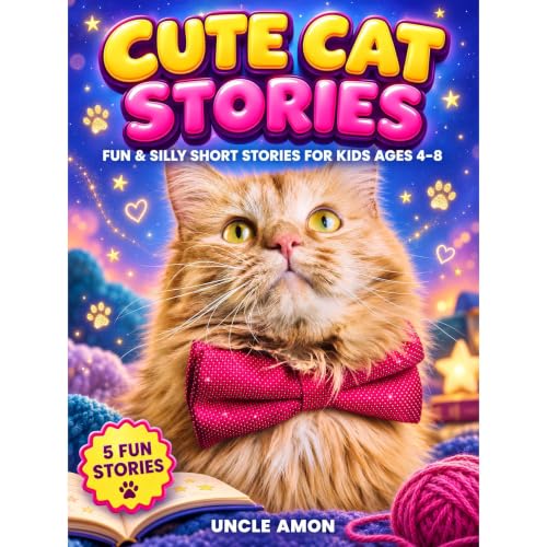 Cute Cat Stories Audiobook By Uncle Amon, Hey Sup Bye Publishing cover art