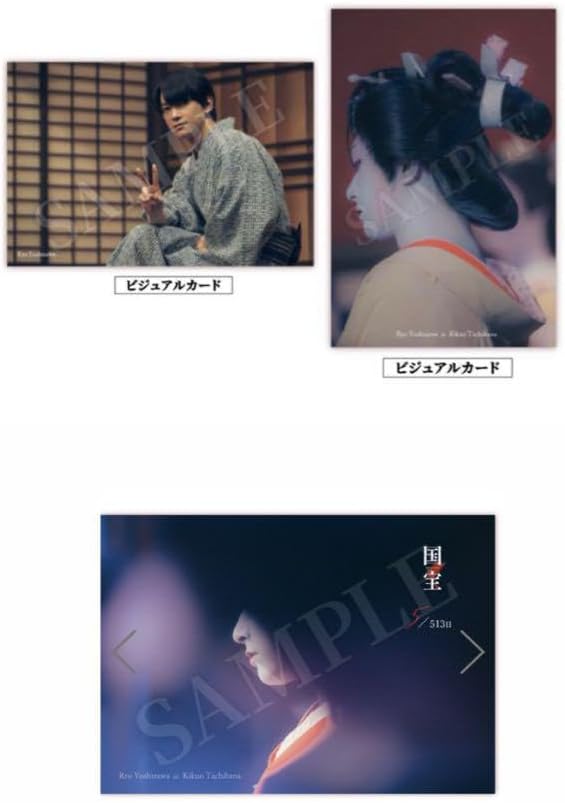 国宝　ブックレット　ビジュアルカード他（ファンクラブ限定品含む）　吉沢亮 国宝 ブックレット ビジュアルカード他（ファンクラブ限定品含む