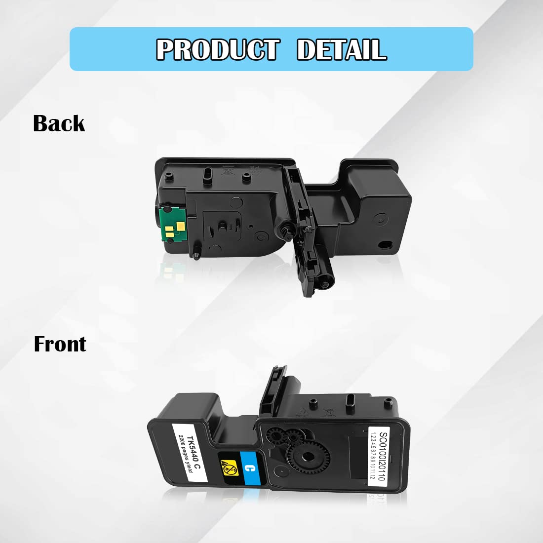 TK-5440 TK5440 Cartouche de toner de rechange pour Kyocera ECOSYS