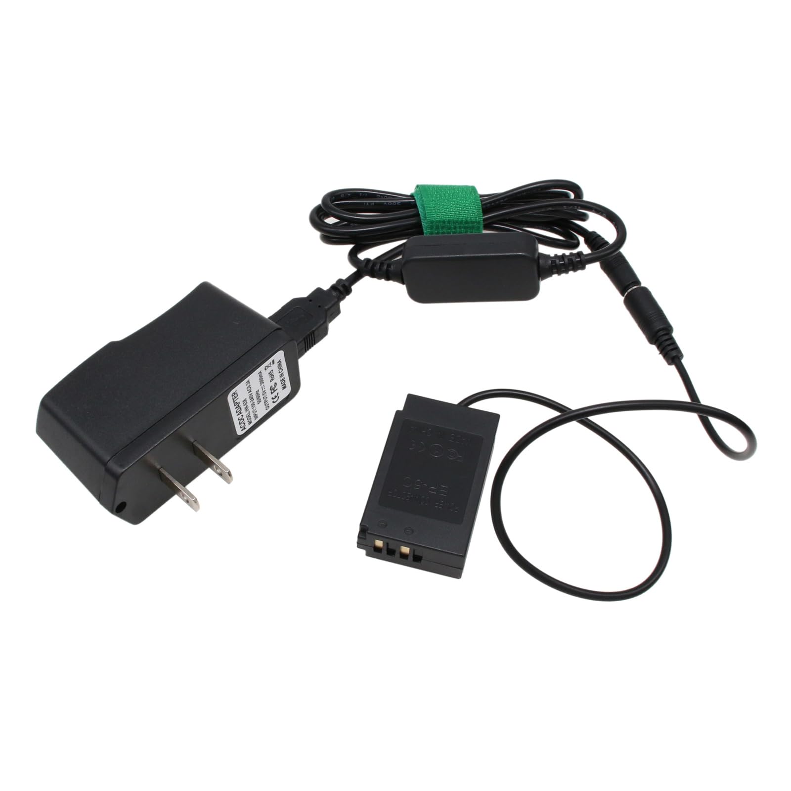 AC Adapter to EN-EL20 Dummy Battery for Nikon 1J3 1 J1 S1 AW1 Coolpix P1000 Camera EP-5C