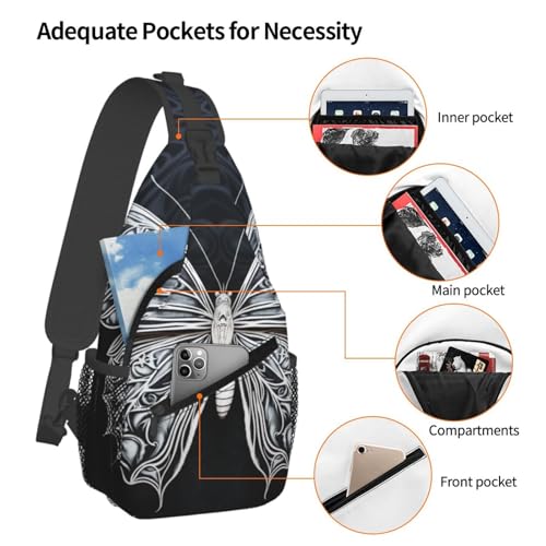 Mochila Pequeña Cruzada para Senderismo Unisex miniatura 4