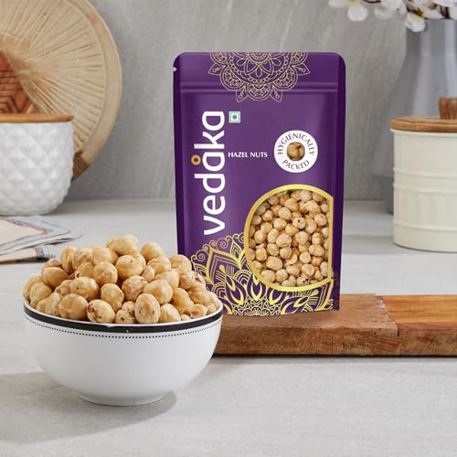 Image of Amazon Brand - Vedaka Premium Dried Hazelnuts | 250G | Natural And Ideal For Snacking
