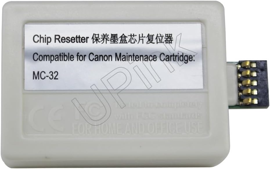 UPink MC32 MC-32 Maintenance Box Chip Resetter Compatible for Canon TC-5200 TC-5200M TC-20 TC20 TC5200 Printer