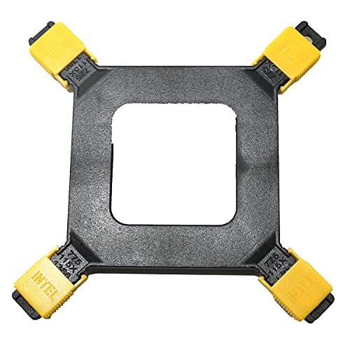 Soporte backplate ajustable RLECS de plástico para ventilador de CPU Intel 775 1155 1366 5