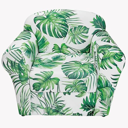 Arquiel Armchair Protector, 2 Pieces, Armchair Cover with Elastic