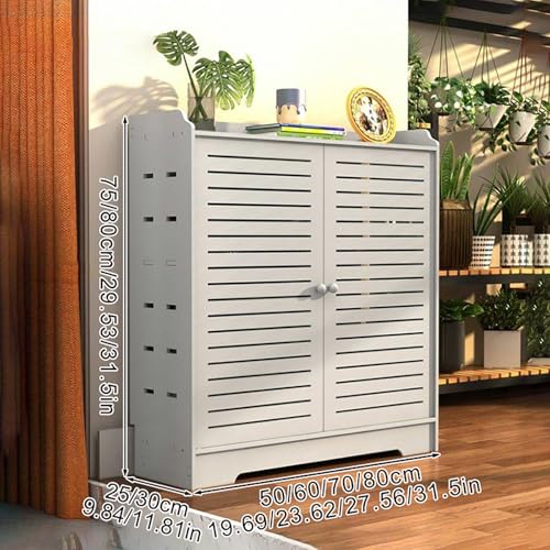 Estante de almacenamiento de madera con estantes para hogar y oficina 3