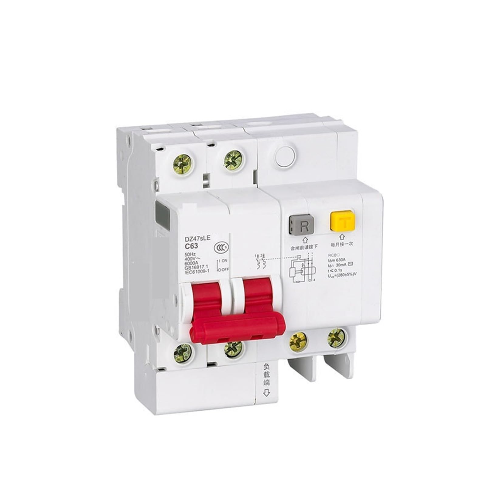 Disjoncteur DZ47 protection fuites résout les pannes de courant 3P