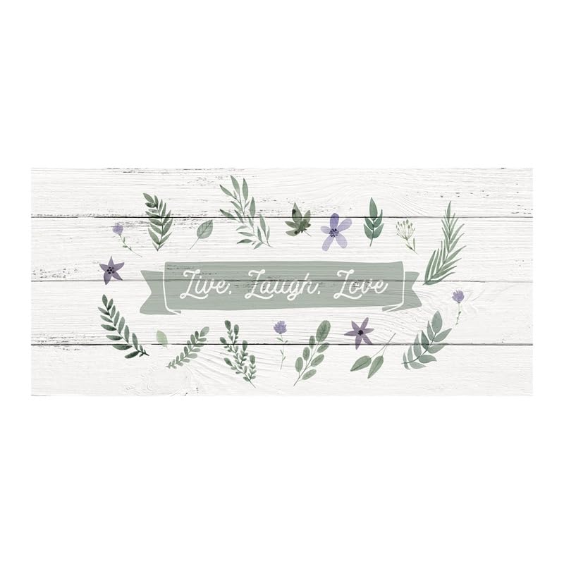 STORESDECO Alfombra de Vinilo Acolchada Mosaico, Alfombra Vinílica para Cocina, Habitación, Salón, Dormitorio, Alfombra Antideslizante y Lavable, Live, 50cm x 110cm x 3,5mm