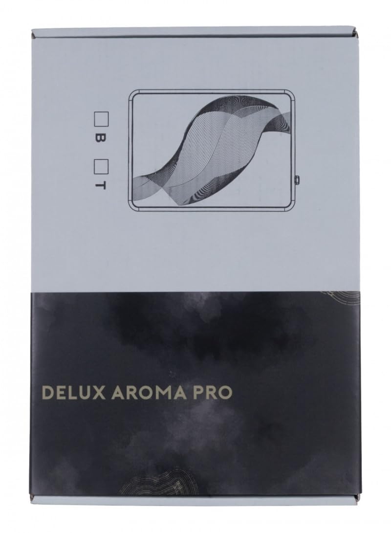 by CANDLY&CO Delux Aroma Pro Diffuseur électrique/Parfum/Désodorisant maison/Efficacité et intensité/échantillon + 3 testeurs/Anthracite