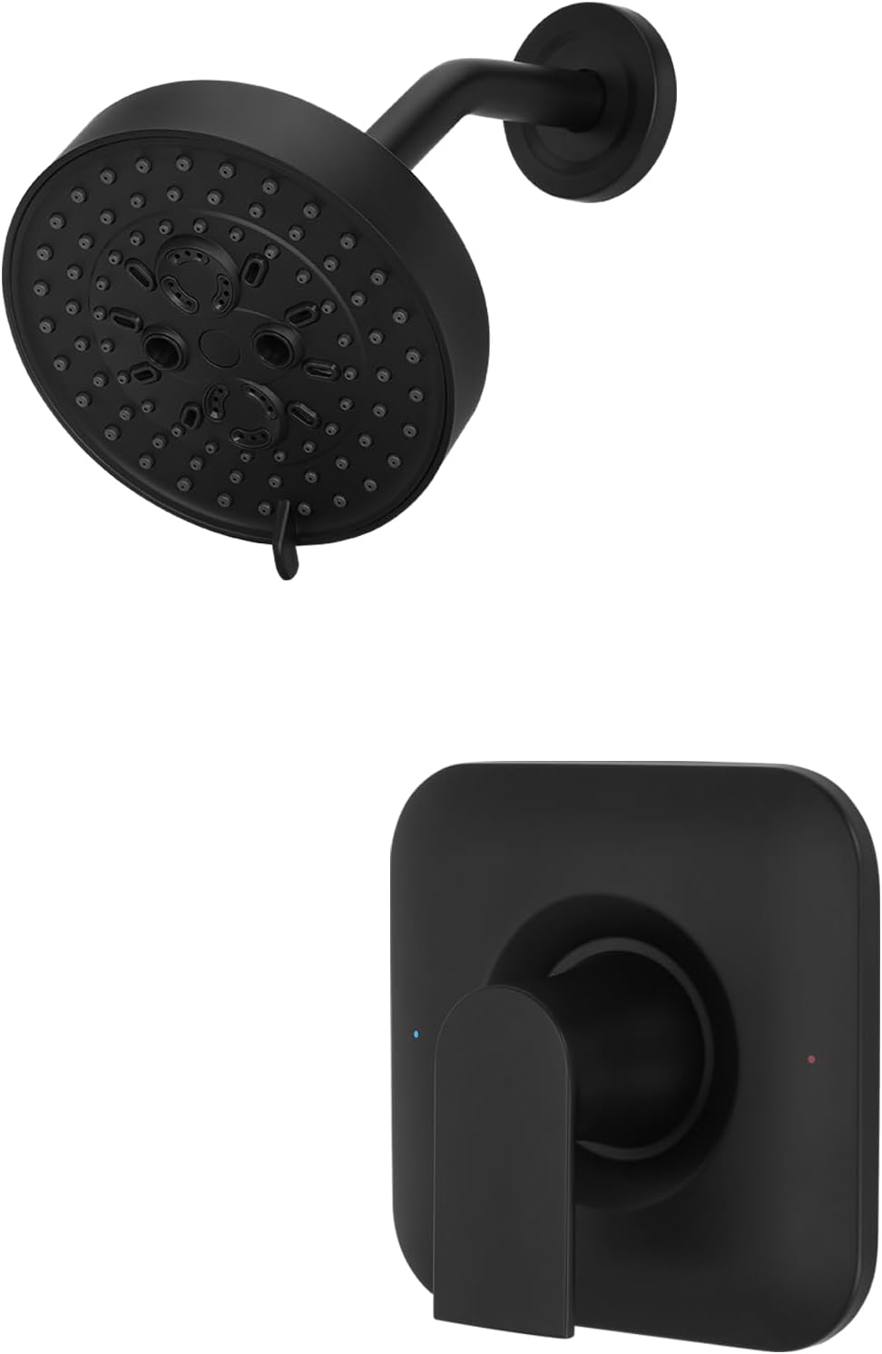T2472EPBL Genta Matte Black Shower System Compatible with moen Genta