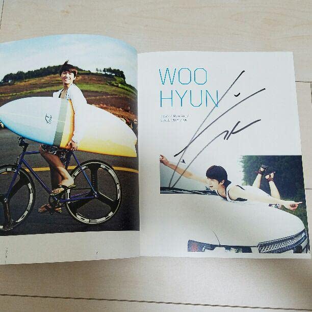 INFINITE ナム ウヒョン直筆サイン入り