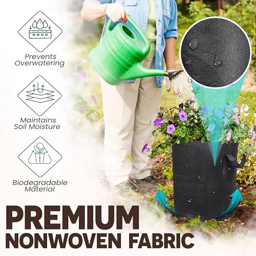 4PCS 20-Gallon Potato Grow Bags