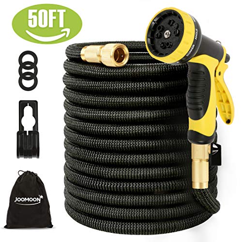 Panda Grip [Updated 3750D 50ft Garden Water Hose Expandable and Flexible Strongest Triple