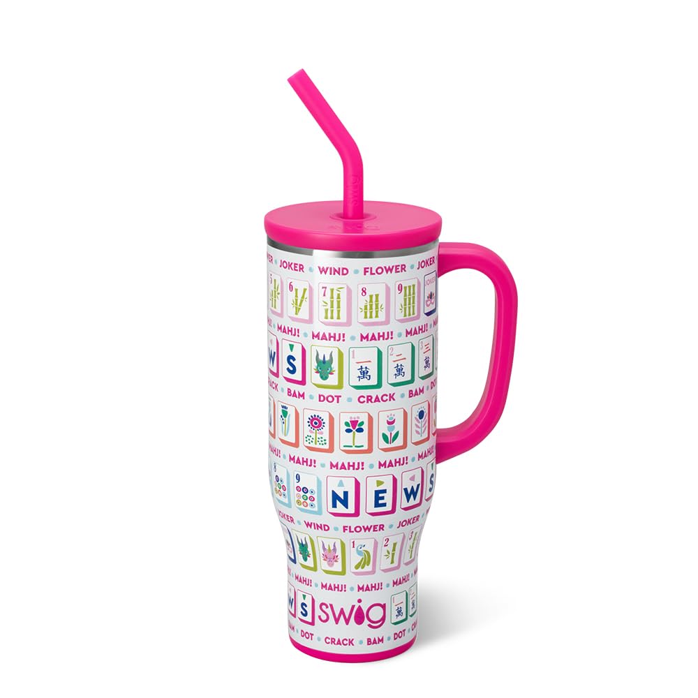 Amazon.com | Swig Life 30oz Mega Mug, 30oz Tumbler with Handle and
