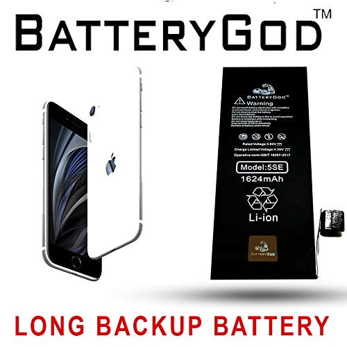 Dibri Batterygod Full Capacity Proper 1624 Mah Compatible Battery For Iphone Se 5se 1st Generation Amazon In Electronics