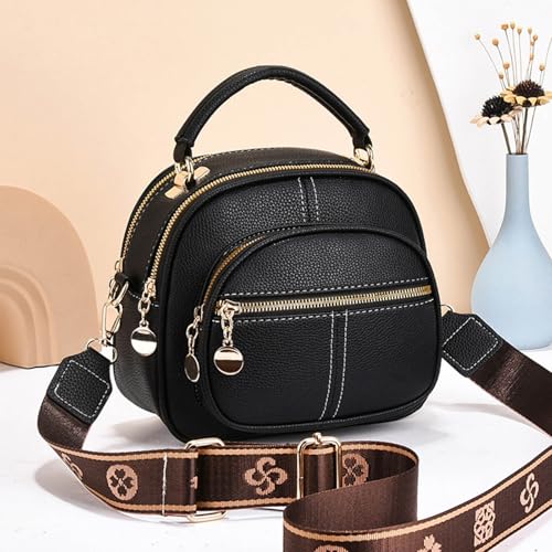 Sac en cuir classique multifonction fini le désordre avec compartiments