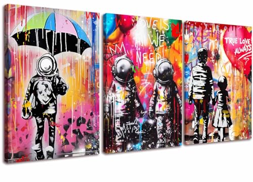 ARTJOY G A[gpl 42cm×29.7cm 3Zbg oNV[ D   n[g LOVE |bv OtBbN Xg[g Banksy