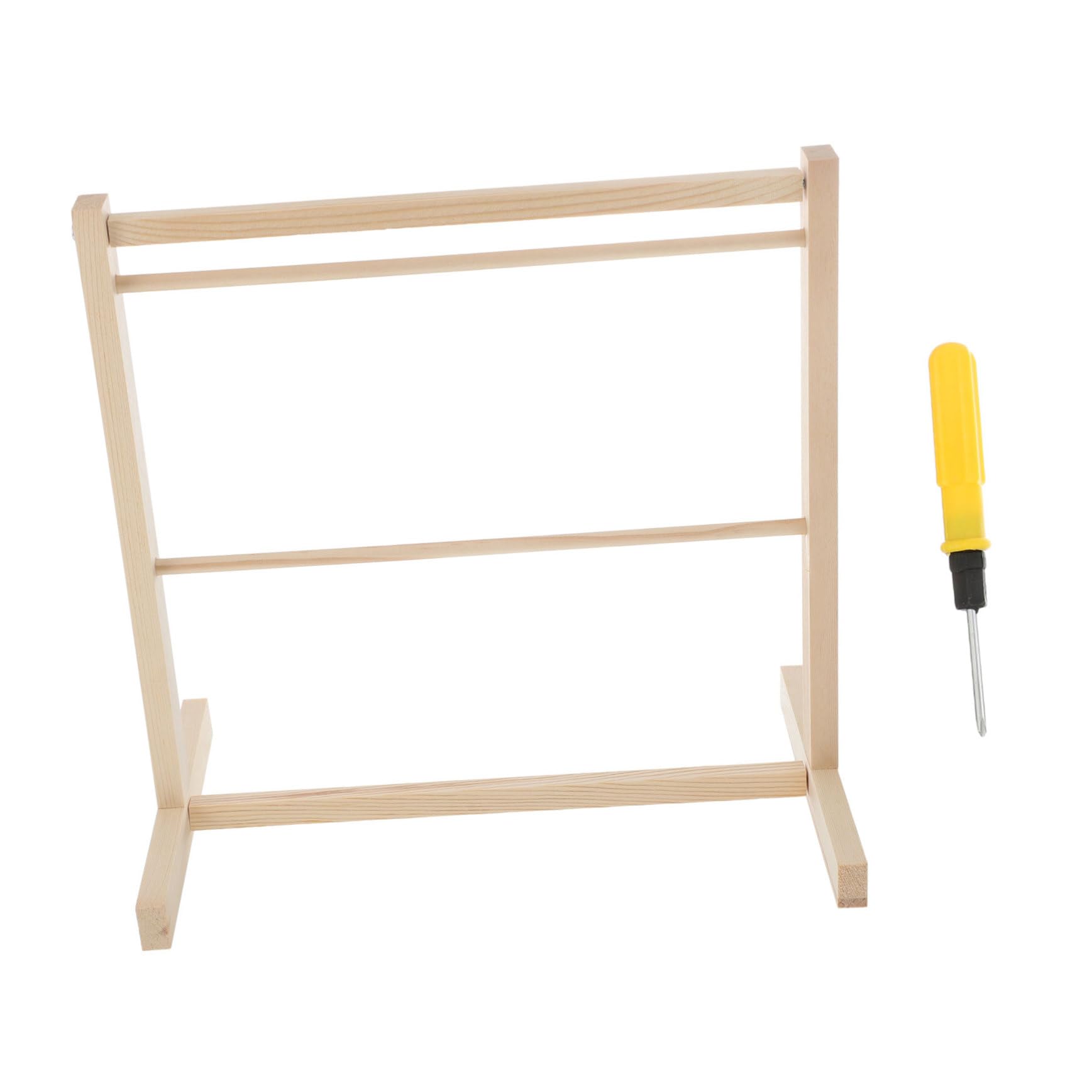 SUPVOX Doll Wardrobe Accessory Wooden Doll Clothes Hanger for Dresser Closet Organizer Coat Holder Boys and Girls Toy Storage