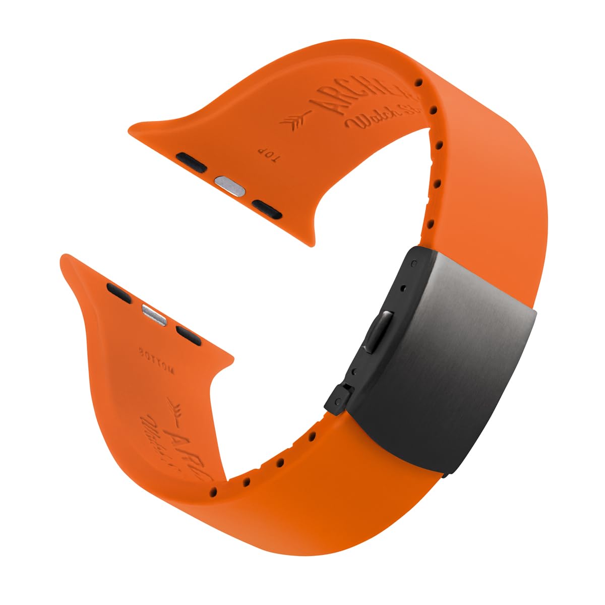 Archer Watch Straps - Bracelets en Silicone Ajustables Sur Mesure pour Apple Watch