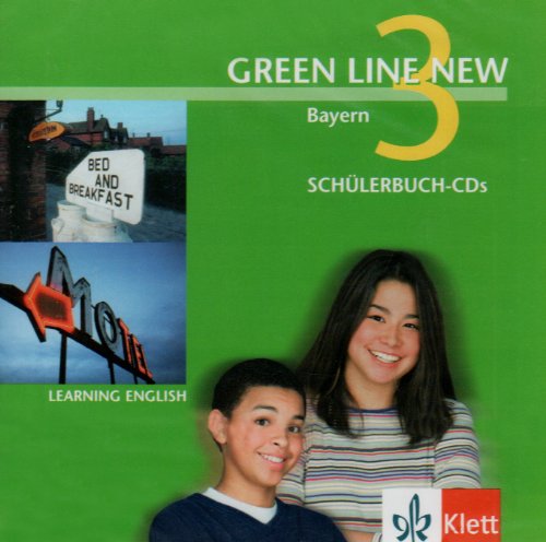 Green Line NEW Bayern: Begleit-CDs zum Schülerbuch Band 3: 7. Schuljahr (Green Line NEW. Ausgabe f Green Line NEW Bayern: Begleit-CDs zum Schülerbuch Band 3: 7. Schuljahr (Green Line NEW. Ausgabe f