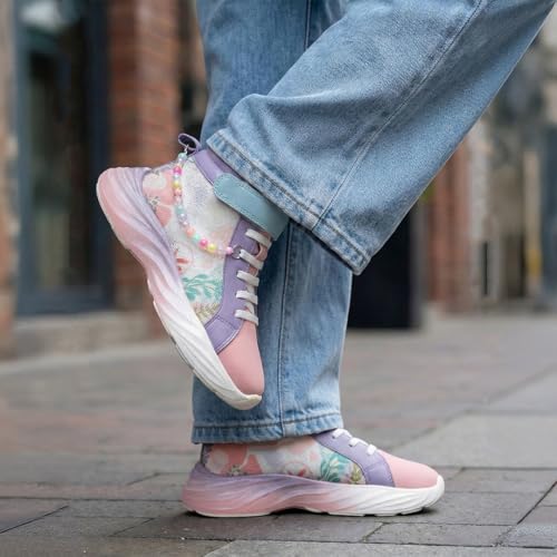 Image of KazarMax Hopits Kids Boys and Girls Ankle Length | High Top | Slip-on Sneakers Shoes | Lightweight | Outdoor Shoes Collection