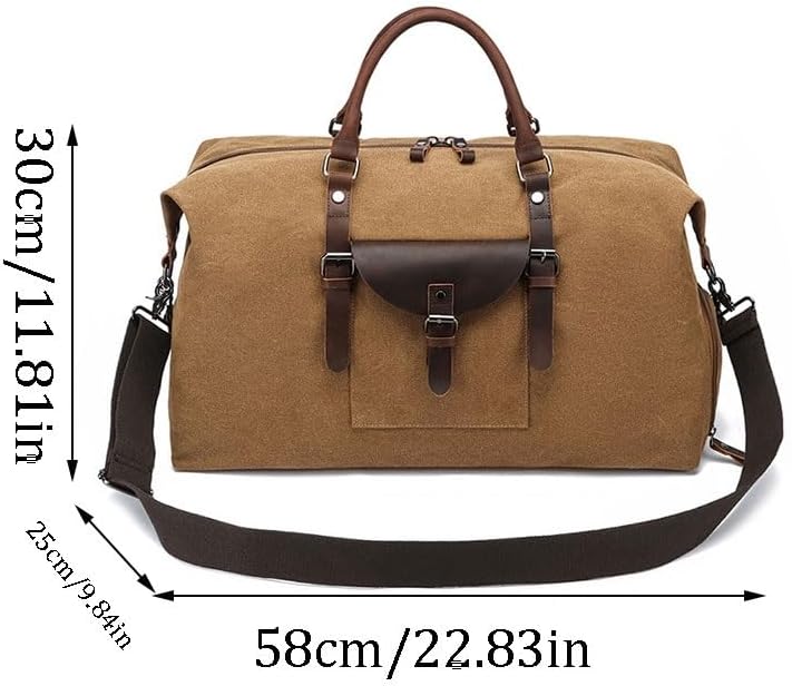 Vintage Handbag Men's Canvas Bag Business Travel