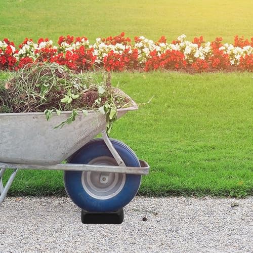 Cale de roue pour cric de remorque avec stabilisateur antidérapant portable