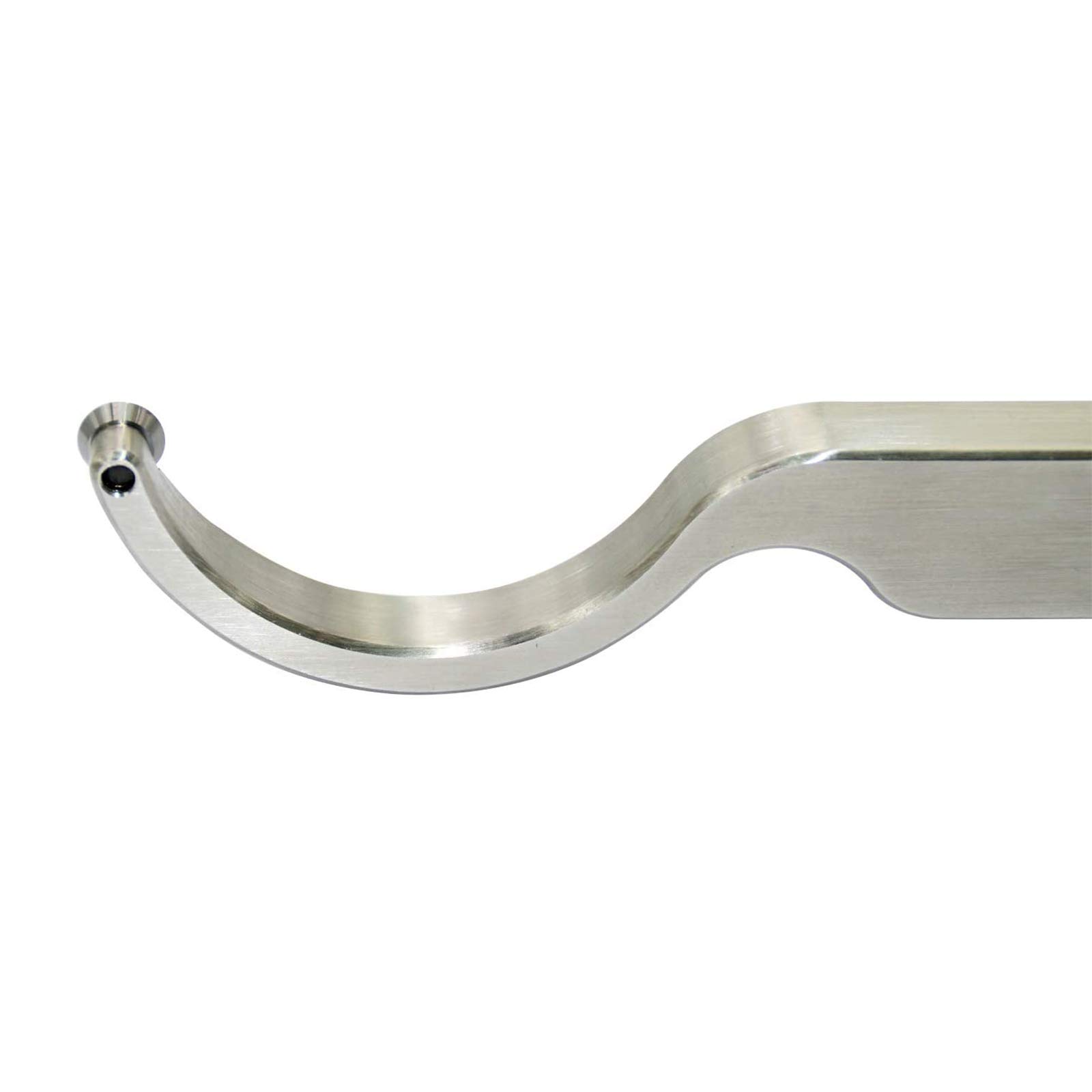 Utensili per tornitura del legno Utensile per finitura del tornio, Collo di cigno scavato con chiave a stella con inserto in carburo rotondo da 12 mm per hobbista del legno o fai da te o falegnam