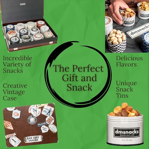 Sugar Plum Ultimate Snack Box, Care Package, Gift Basket - Unique Tins Of Assorted Nuts thumb #2