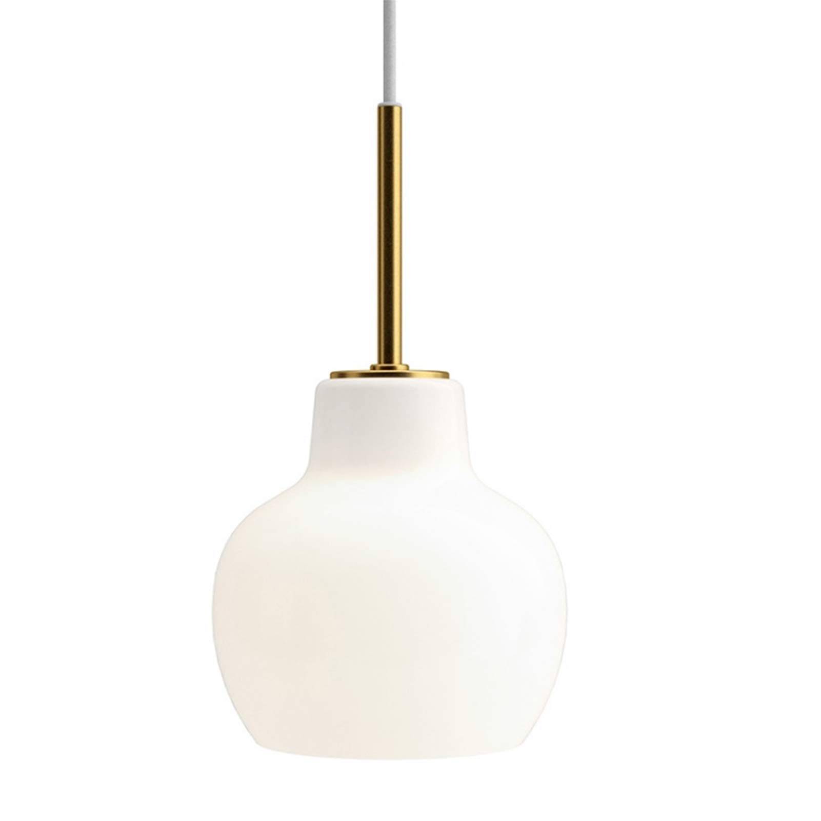 Lampe suspension en verre minimaliste et luminaire de plafond pour chambre et cuisine