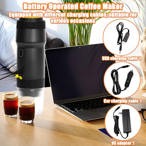 Cafetera portátil automática de espresso 1 taza miniatura 4