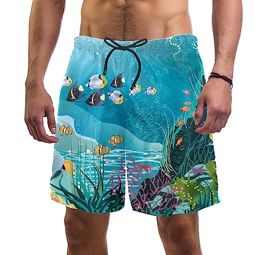 Paysage sous-marin sur ce maillot de bain VERED pour vos vacances