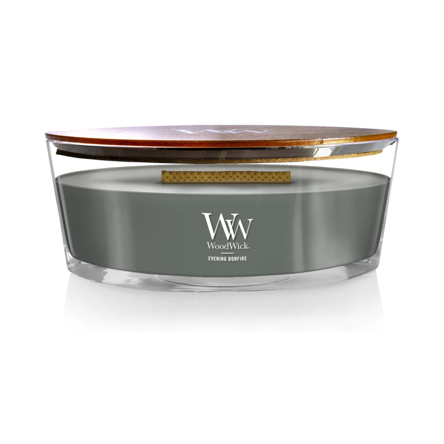 Bougie crépitante WoodWick Feu de camp pour vos soirées