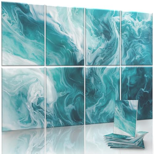 JaneTech 8-Pack Acoustic Wall Art Panels 48x32