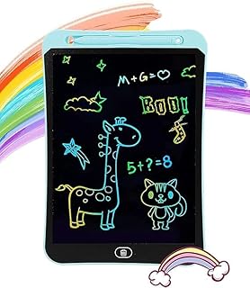 LCD Writing Tablet 8.5 Inch for Kids, Electronic Drawing Board with One Touch Erase Button, Portable Magic Slate for Writing, Drawing, Birthday Gift f