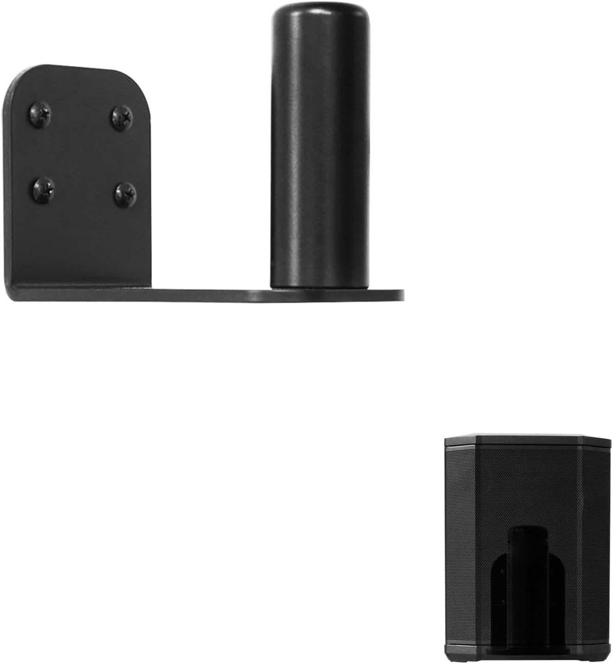 S1 Pro/S1 Pro+ Speaker Stand Wall Mount Bracket, Metal Wall Hanging Bracket, Wireless Bluetooth Speaker Hidden Wall Mounting Holder for Bose S1 Pro/S1 Pro + Home Theater Sound Systems