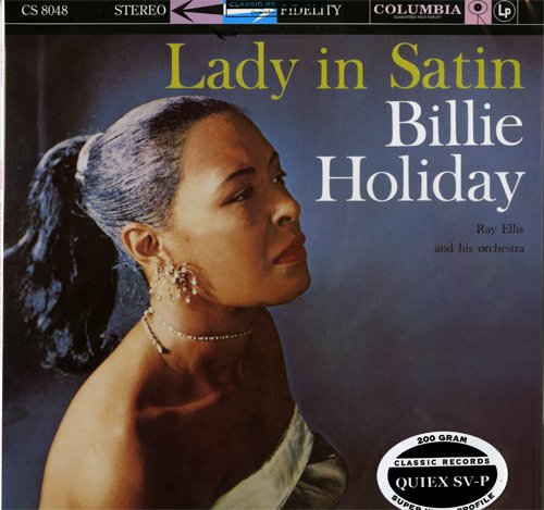 Image of Billie Holiday - Lady In Satin - 200g Quiex SV-P - LP Vinyl Reissue