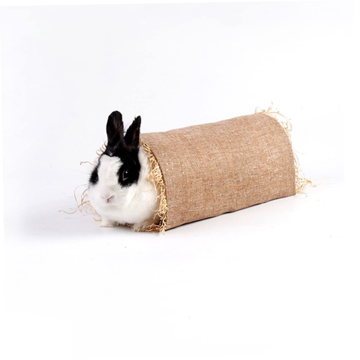 Túnel for hámster, túnel for conejitos, Nido, Jaula for, Accesorios, cabaña for, Colcha de Hierba for Mascotas, Rabb(A,L)