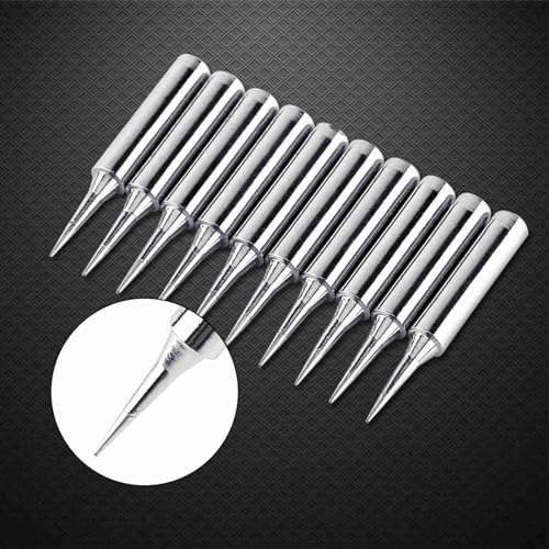Image of 10PCS Soldering Iron Tips, 900m-T-I Solder Welding Replacement Tip Kit for 936, 937 Soldering Station