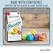 French Macaron Baking Mix Kit with Swiss Buttercream Filling - Makes 48 Shells Depends on Pastry Size - Gluten-Free and Delicious Pastries - Single Step - Perfect for Beginners & Expert Bakers